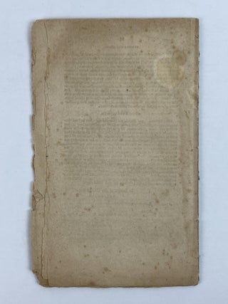 Propositions for Amending the Constitution of the United States; Submitted by Mr. Hillhouse To The Senate, on the Twelfth Day of April, 1808, with his Explanatory Remarks