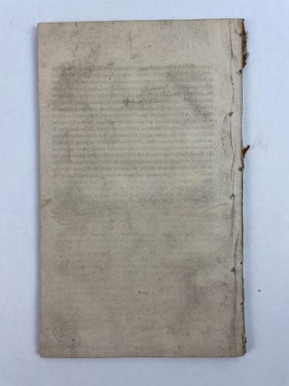 Remarks on the Law of Imprisonment for Debt; Showing its Unconstitutionality, and Its Demoralizing Influence on the Community