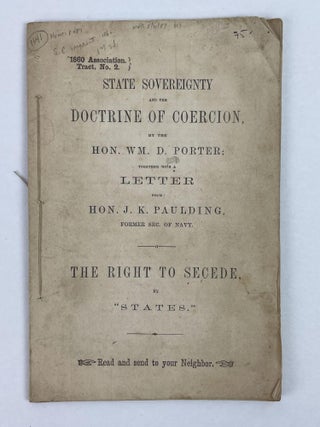 1353722 State Sovereignty and the Doctrine of Coercion. William D. Porter
