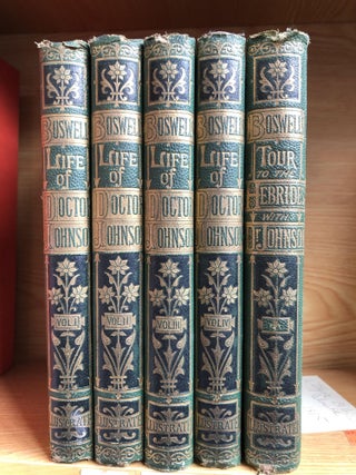 1354069 THE LIFE OF SAMUEL JOHNSON, LL.D. [FIVE VOLUMES]. James Boswell