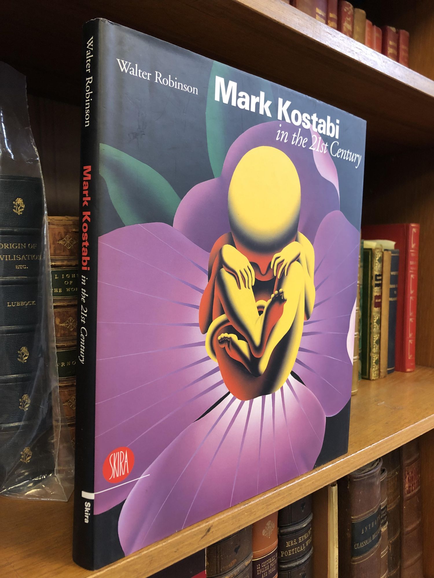 1354097 MARK KOSTABI IN THE 21ST CENTURY [SIGNED]. Mark Kostabi, Walter Robinson.