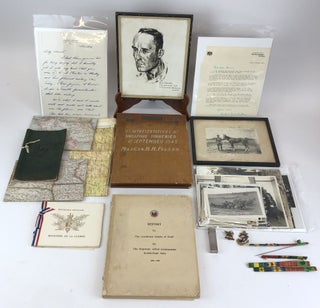 WWII 1945 SINGAPORE SURRENDER COLLECTION: ITINERARY, PHOTOS, SIGNED LETTERS, AND MORE. Major General H. H. Fuller.