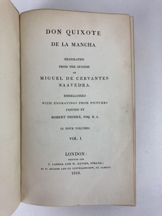 Don Quixote de la Mancha [Four Volumes]