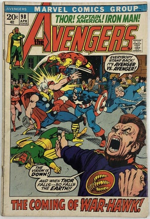 1354416 The Avengers No. 98. Roy Thomas, Barry Windsor-Smith, Sal Buscema
