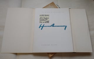 Peintres D'Aujourd'Hui: Hans Hartung [signed, inscribed]