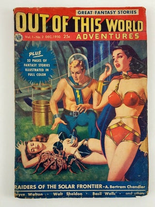 1354586 Out of This World Adventures, Vol. 1 No. 2. Bertram Chandler, Bryce Walton, Walt Sheldon,...