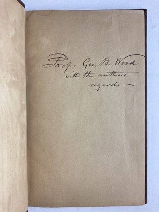 BRIEF EXPOSITIONS OF RATIONAL MEDICINE: TO WHICH IS PREFIXED THE PARADISE OF DOCTORS, A FABLE (Inscribed)