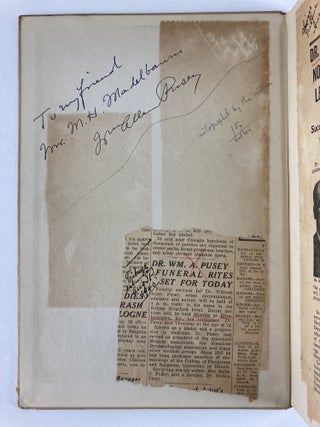 GIANTS OF MEDICINE IN PIONEER KENTUCKY: A STUDY OF INFLUENCES FOR GREATNESS (SIGNED)