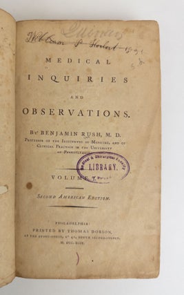 MEDICAL INQUIRIES AND OBSERVATIONS [Five Volumes]