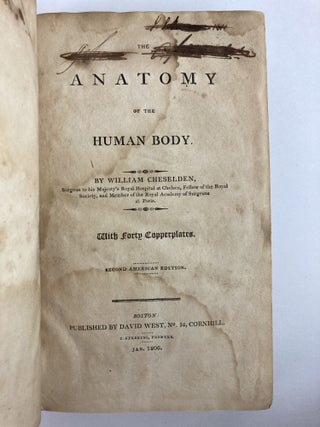 THE ANATOMY OF THE HUMAN BODY