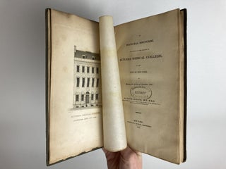 AN INAUGURAL DISCOURSE, DELIVERED AT THE OPENING OF RUTGERS MEDICAL COLLEGE, IN THE CITY OF NEW-YORK ON MONDAY, THE 6TH DAY OF NOVEMBER 1826