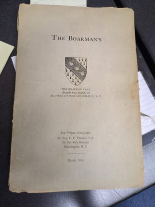 1354854 THE BOARMAN'S. Cornelius Francis Thomas, 1858