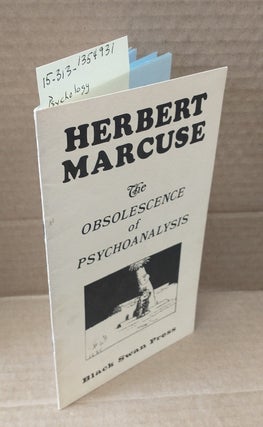 1354931 THE OBSOLESCENCE OF PSYCHOANALYSIS. Herbert Marcuse