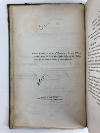 TREATISE ON THE RADICAL CURE OF HERNIA BY INSTRUMENTS; EMBRACING AN ANALYSIS OF THE MECHANICAL PROPERTIES OF THE VARIOUS TRUSSES NOW IN USE, A DESCRIPTION OF THE NEW INSTRUMENTS INVENTED BY THE AUTHOR, AND GENERAL DIRECTIONS TO PATIENTS FOR THE SAFE EMPLOYMENT OF THESE INSTRUMENTS, WITH HINTS TO SURGEONS IN THEIR APPLICATION, ETC. WITH NUMEROUS ILLUSTRATIONS (INSCRIBED)