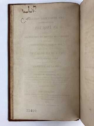 THE MERCURIAL DISEASE. AN INQUIRY INTO THE HISTORY AND NATURE OF THE DISEASE, PRODUCED IN THE HUMAN CONSTITUTION BY THE USE OF MERCURY: WITH OBSERVATIONS ON ITS CONNEXION WITH THE LUES VENEREA