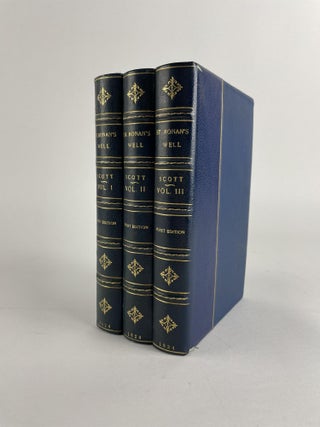 1355118 ST RONAN'S WELL [Three Volumes]. Sir Walter Scott