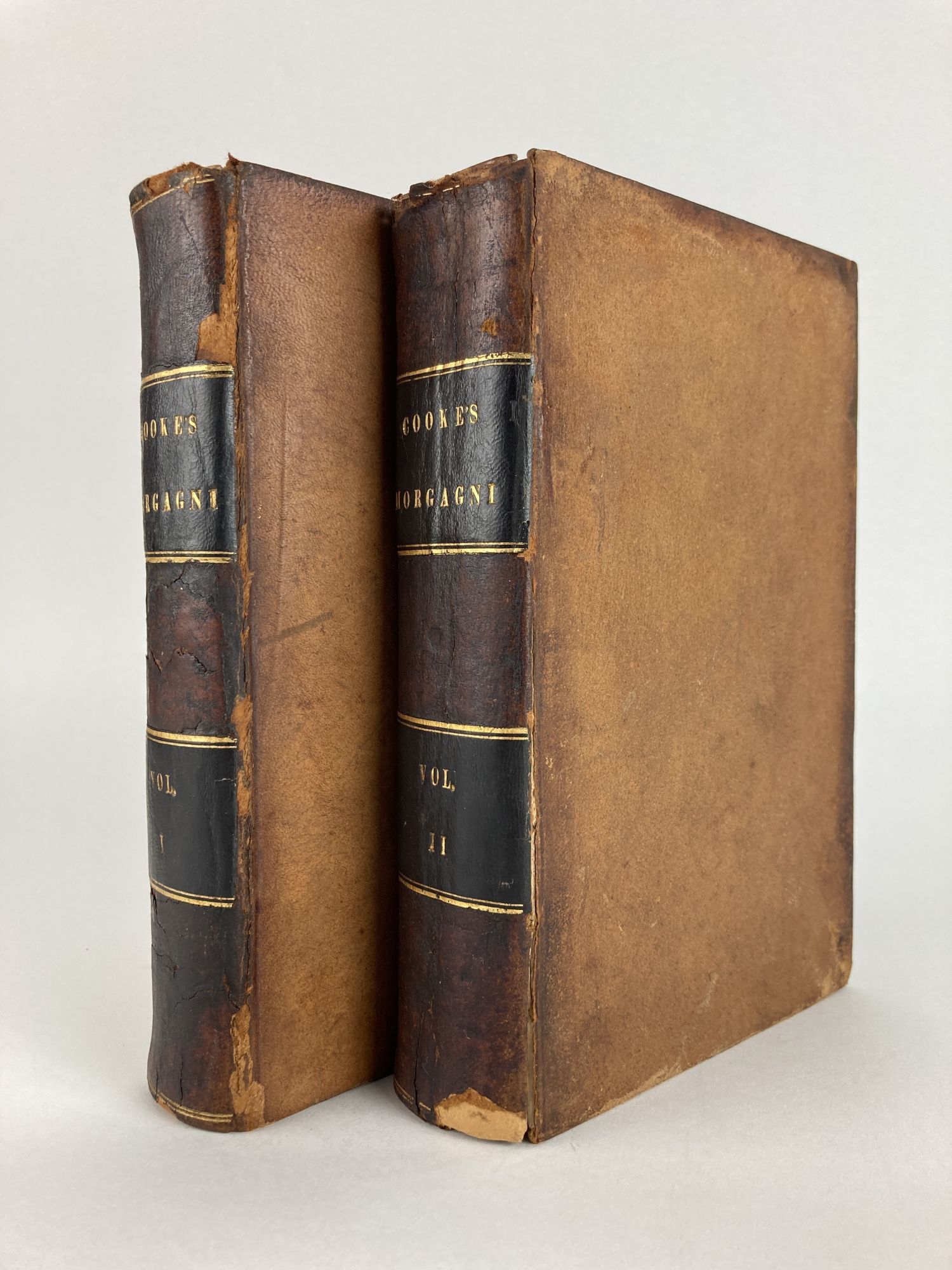 1355177 THE SEATS AND CAUSES OF DISEASES, INVESTIGATED BY ANATOMY; CONTAINING A GREAT VARIETY OF DISSECTIONS, AND ACCOMPANIED WITH REMARKS [Two volumes]. John Baptist Morgagni.