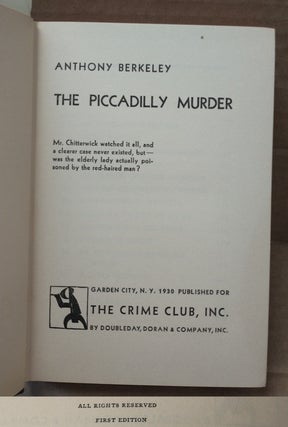 THE PICCADILLY MURDER