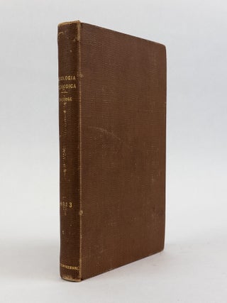 1355269 NOSOLOGIA METHODICA: CALSSIUM ET GENERUM ET SPECIERUM ET VARIETATUM SERIES MORBORUM...