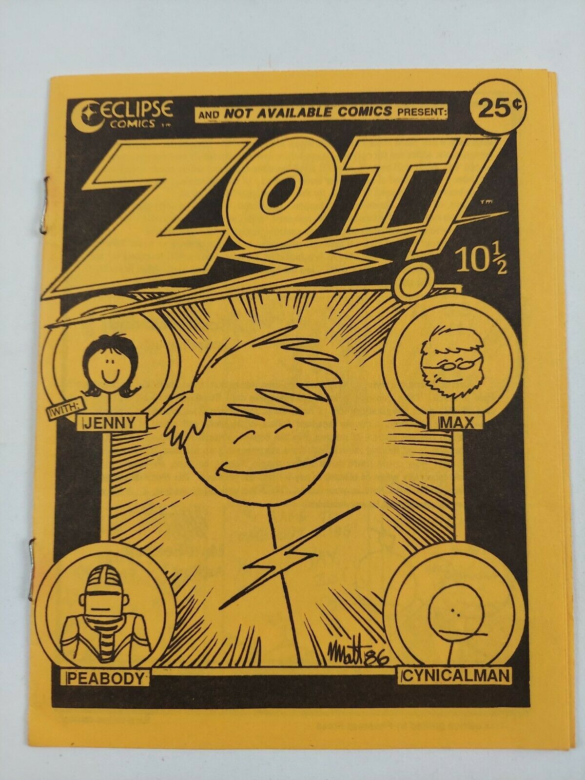 1355327 Zot! 10 1/2. Scott McCloud, Matt Feazell.