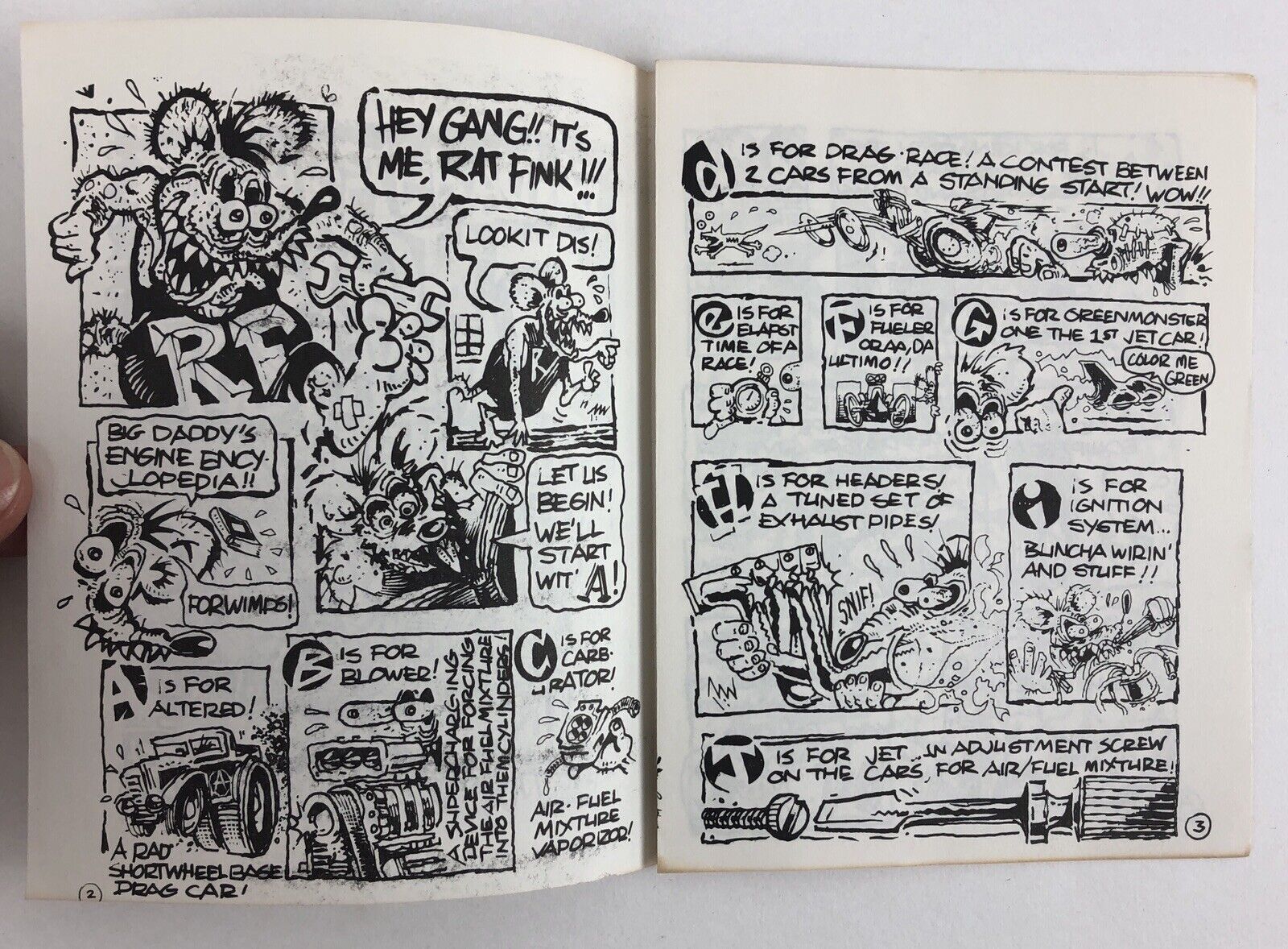 Big Daddy Roth Chris Roth Big Daddy Roth Mini Comics No. 1-8 | Ed Roth