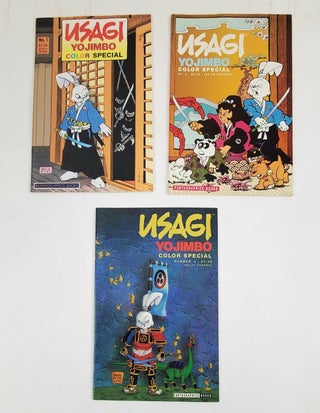1355453 Usagi Yojimbo Color Special No. 1,2,3. Stan Sakai