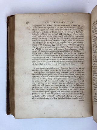 LECTURES ON THE MATERIA MEDICA, AS DELIVERED BY WILLIAM CULLEN, M.D. NOW PUBLISHED BY PERMISSION OF THE AUTHOR, AND WITH MANY CORRECTIONS FROM THE COLLATION OF DIFFERENT MANUSCRIPTS BY THE EDITORS