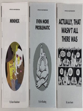 3 FANTAGRAPHICS "SPECIAL FBI MINI" COMICS