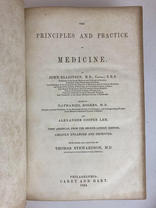 THE PRINCIPLES AND PRACTICE OF MEDICINE