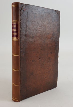 1355675 MEDICAL INQUIRIES AND OBSERVATIONS (VOLUME ONE ONLY). Benjamin Rush