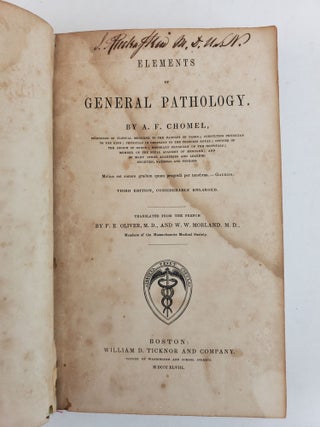 ELEMENTS OF GENERAL PATHOLOGY