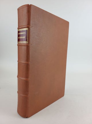 1355709 A NEW MEDICAL DICTIONARY; OR, GENERAL REPOSITORY OF PHYSIC. G. Motherby, George Wallis