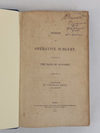 A SYSTEM OF OPERATIVE SURGERY, FOUNDED ON THE BASIS OF ANATOMY [Two Volumes]