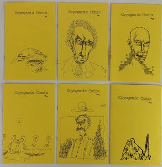 Cryogenic Comix No.11-15 and No. 18 (6 books plus sketch)