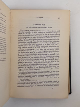 ESSAYS ON THE PUERPERAL FEVER AND OTHER DISEASES PECULIAR TO WOMEN [With Signed CDV]