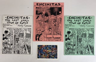 1356140 Encinitas: The Last Small Town on Earth No. 1, 2 and 4 [Signed]. Mary Fleener