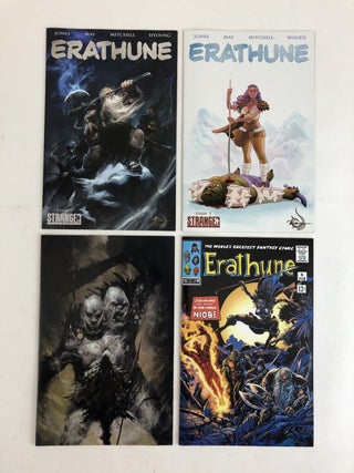 1356148 Erathune No. 1-4 Variant Covers. Sebastian A. Jones, Darrell May, Sheldon Mitchell,...