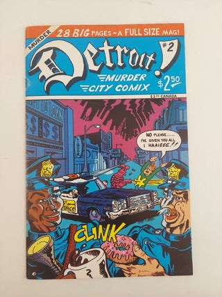1356206 Detroit Murder City Comix No. 2. Kent Myers, Rick Metcalf