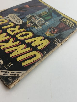 JOURNEY INTO UNKNOWN WORLDS NO. 34 STAN LEE JOE KUBERT