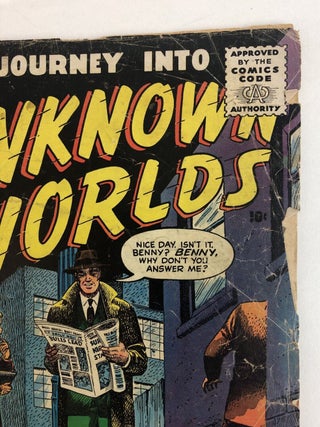 JOURNEY INTO UNKNOWN WORLDS NO. 34 STAN LEE JOE KUBERT