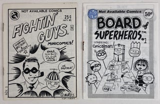 1356401 Board of Superheroes No.1 and Fightin' Guys No.1. Matt Feazell