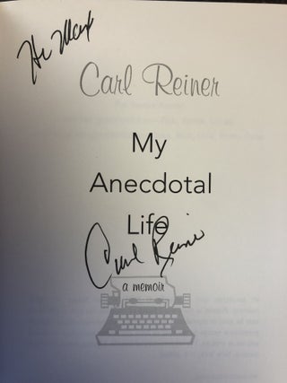 MY ANECDOTAL LIFE [INSCRIBED]