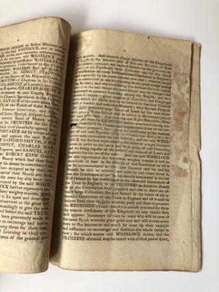 THE CHARTER OF DARTMOUTH COLLEGE