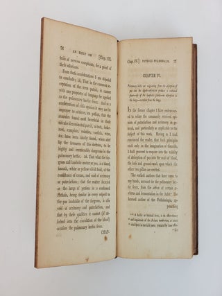 AN ESSAY ON THE NATURE AND CURE OF PHTHISIS PULMONALIS. TO WHICH IS ADDED AN APPENDIX ON THE USE AND EFFECTS OF FREQUENT VOMITS.