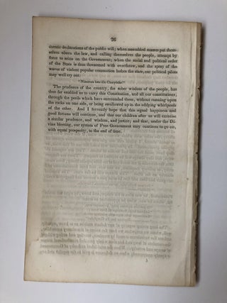 THE RHODE ISLAND QUESTION. MR. WEBSTER'S ARGUMENT IN THE SUPREME COURT OF THE UNITED STATES, IN THE CASE OF MARTIN LUTHER VS. LUTHER M. BORDEN AND OTHERS, JANUARY 27TH, 1848.