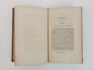 ELEMENTS OF THE ETIOLOGY AND PHILOSOPHY OF EPIDEMICS, IN TWO PARTS
