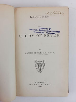 LECTURES ON THE STUDY OF FEVER