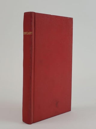 1357078 FORMULARY FOR THE PREPARATION AND MODE OF EMPLOYING SEVERAL NEW REMEDIES; NAMELY,...