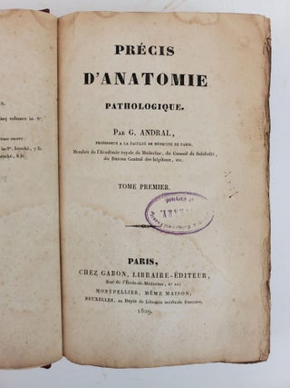 PRECIS D'ANATOMIE PATHOLOGIQUE