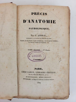 PRECIS D'ANATOMIE PATHOLOGIQUE